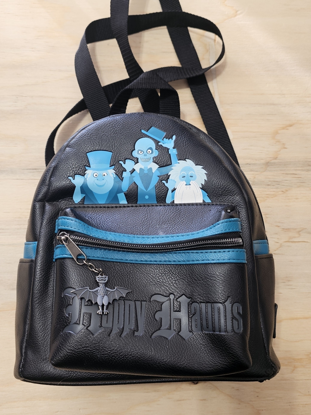 Disney Loungefly Haunted Mansion Hitchhiking Ghosts Happy Haunts Mini Backpack